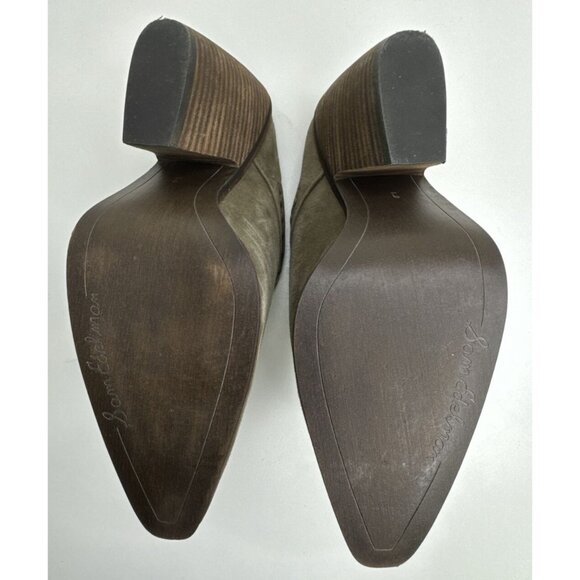 Sam Edelman Women's Alison Western Mule in Desert Olive Size 9 - Picture 14 of 14